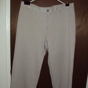 Pants, IZOD Perform X, 36x32, Tan Pinstripe